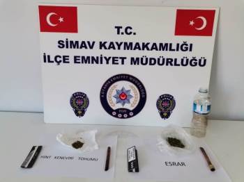 Simav’Da Uyuşturucu Operasyonu
