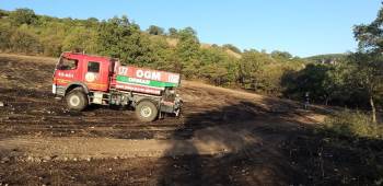 Simav’Daki Yangında 3 Dekar Zirai Alan Zarar Gördü
