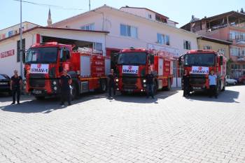 Simav’Dan Orman Yangını Bölgesine 3 Arazöz Desteği
