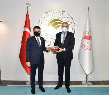 Simav Heyetinden Bakan Pakdemirli’Ye Proje Sunumu
