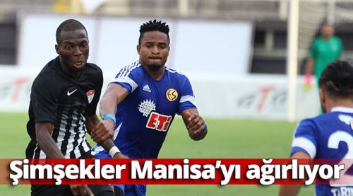 Şimşekler Manisa’yı ağırlıyor