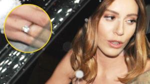 Sinem Kobal'ın yüzüğü ne kadar?