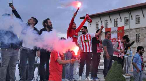 Sivas'ta Süper Lig sevinci
