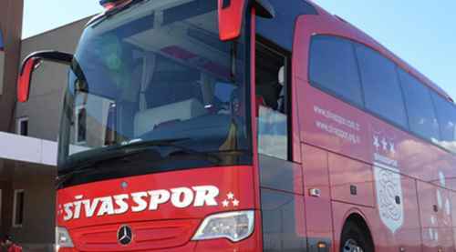 Sivasspor Eskişehir'e hareket etti