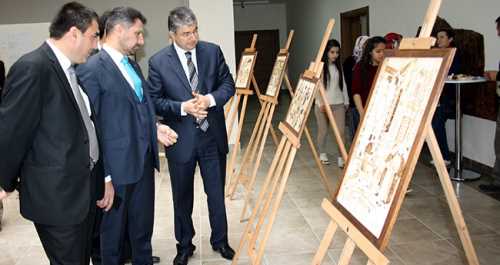 SİVRİHİSAR'DA AHŞAP TABLO SERGİSİ