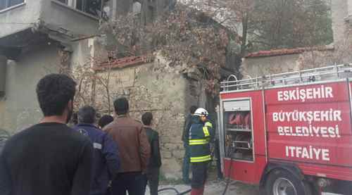 Sivrihisar'da korkutan yangın