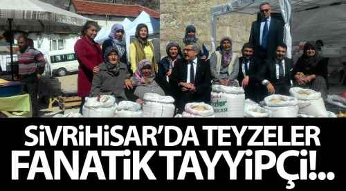 Sivrihisar’da teyzeler fanatik Tayyipçi!