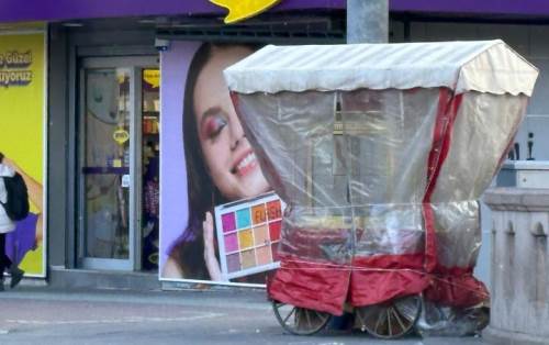 Soğuk hava Eskişehir'deki seyyar satıcıları olumsuz etkiledi