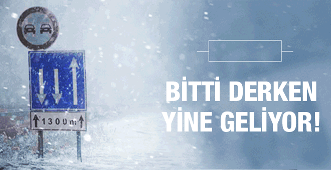 SOĞUKLAR GİTTİ DERKEN!