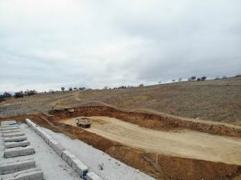 Söğüt’Teki Dev Altın Rezervi Bulunduğu Maden Sahası Havadan Görüntülendi
