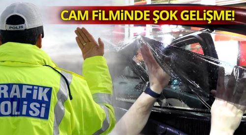 Şok! Cam filmini sökmeyene 427 lira ceza...
