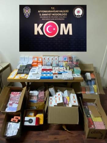 Sokağa Çıkma Kısıtlamasında Binlerce Kaçak Ürün Geçirildi
