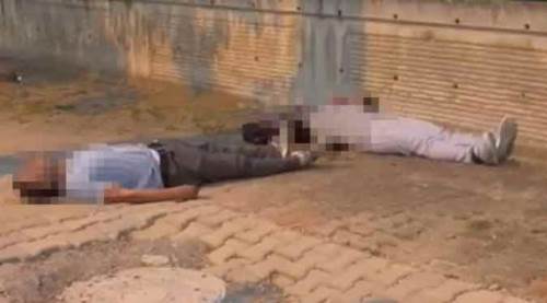 Sokak ortasında dehşet! Eski eşini öldürüp kendini vurdu...