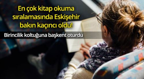 Son 6 ayda en fazla kitabı Ankara okudu