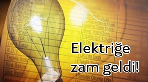 SON DAKİKA... Elektriğe zam geldi!