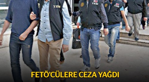 Son Dakika! Eskişehir'de FETÖ'cülere ceza yağdı