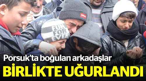 Son yolculuğa birlikte uğurlandılar