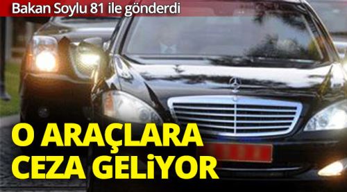 Soylu'nun talimatı 81 ile gönderildi