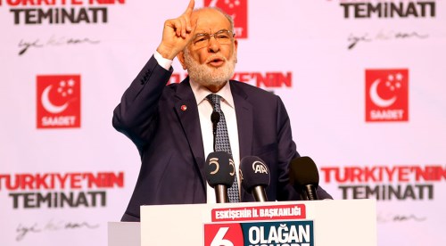 SP lideri Karamollaoğlu Eskişehir'de