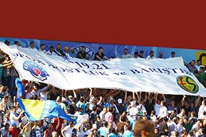 Spor dostluk ve barıştır