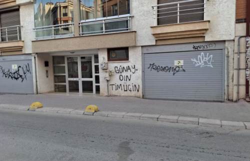 Spreyli saldırganlar Eskişehir’de iş başında