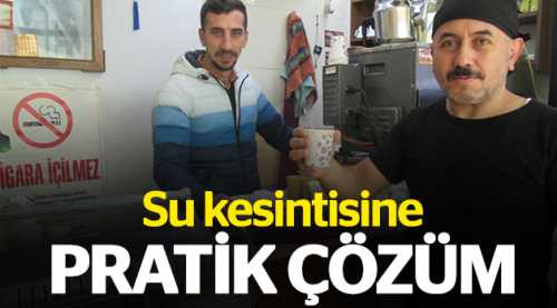 Su kesintisine pratik çözüm