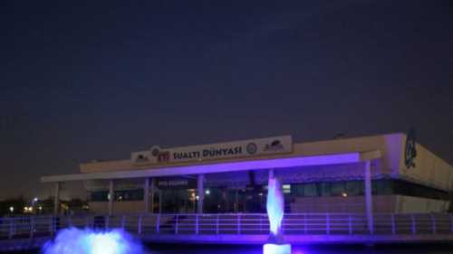 SUALTI DA  #otizmemaviışıkyak 'tı