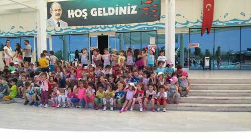 Sualtı Dünyası'na minik misafiler...