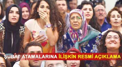 Şubat ayında 20 bin öğretmen alınacak