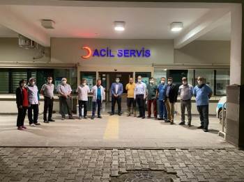 Şuhut Devlet Hastanesi Yönetiminden Personele Moral Ziyareti
