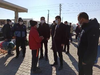 Şuhut Pazarında Esnaflara Yönelik Korona Denetimi
