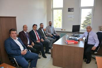 Şuhut Protokolünden Dsi 183. Bölge Müdürü Topaloğlu’Na Hayırlı Olsun Ziyareti
