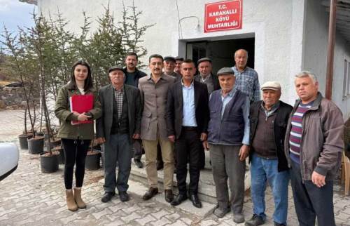 Şuhut’ta çiftçilere tarımsal eğitim düzenlendi