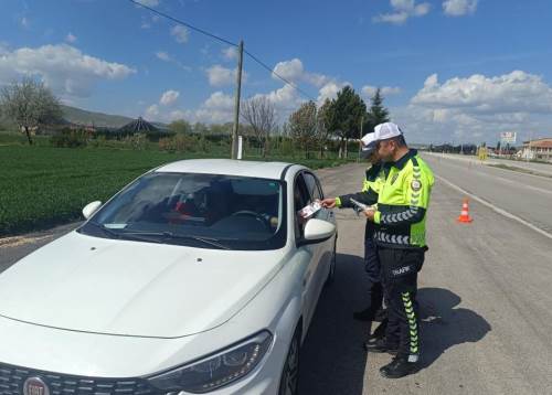 Şuhut’ta trafik güvenliği için farkındalık etkinliği