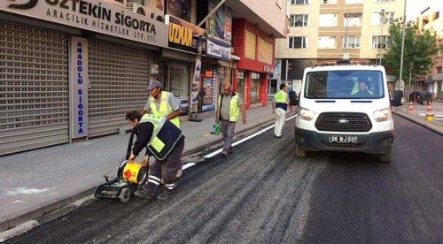 Süleyman Çakır Caddesi asfaltlandı