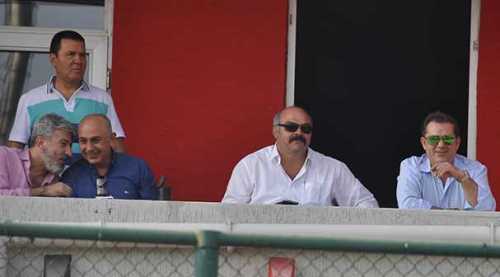 Süleyman Hurma antrenmanı izledi