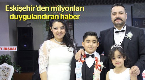 Sünnet takılarını oraya bağışladı!