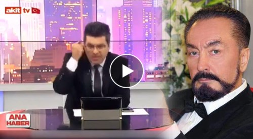 Sunucu masaya vura vura haykırdı!