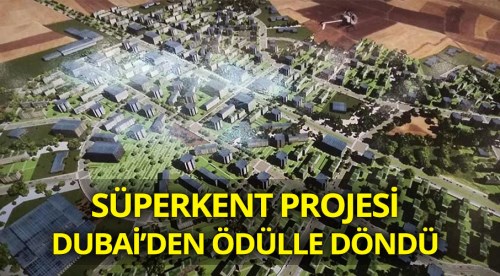 SüperKent projesi ödül aldı