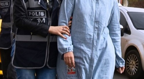Şüpheli kadın Eskişehir'de yakalandı