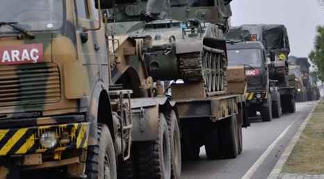 Suriye sınırına "Fırtına obüsü" sevkıyatı