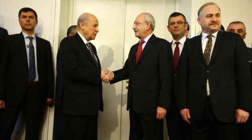 Sürpriz görüşme bitti ilk açıklama geldi