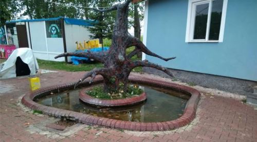 Süs havuzunda kahreden ölüm!