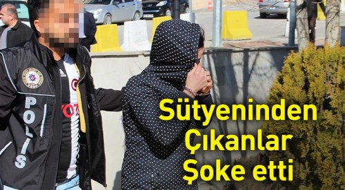 Sütyeninden çıkanlar şoke etti!