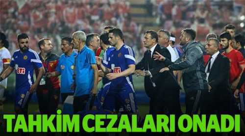Tahkim cezaları onadı