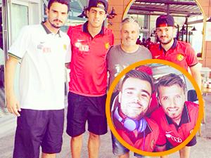 Takımda keyifler yerinde