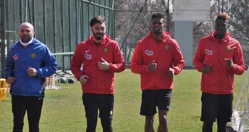 TAKIMLA BUGÜN ÇALIŞACAKLAR