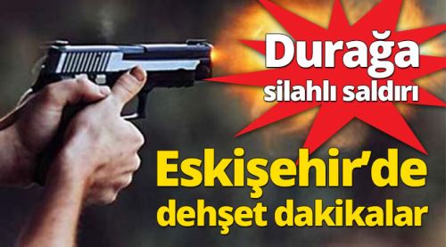 Taksi durağına silahlı saldırı