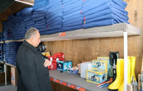 Talas Belediyesi’nden depreme karşı örnek hazırlık