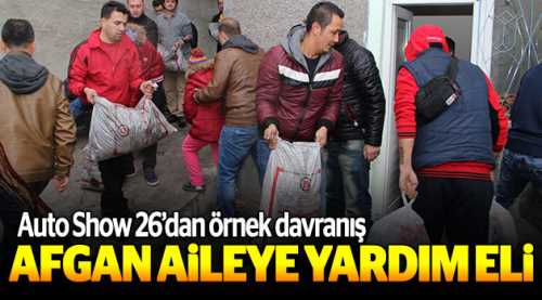 Taliban'dan kaçan Afgan aileye yardım eli